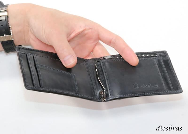 diosbras ディオブラス スティングレーエイ革 本革二つ折り財布 二